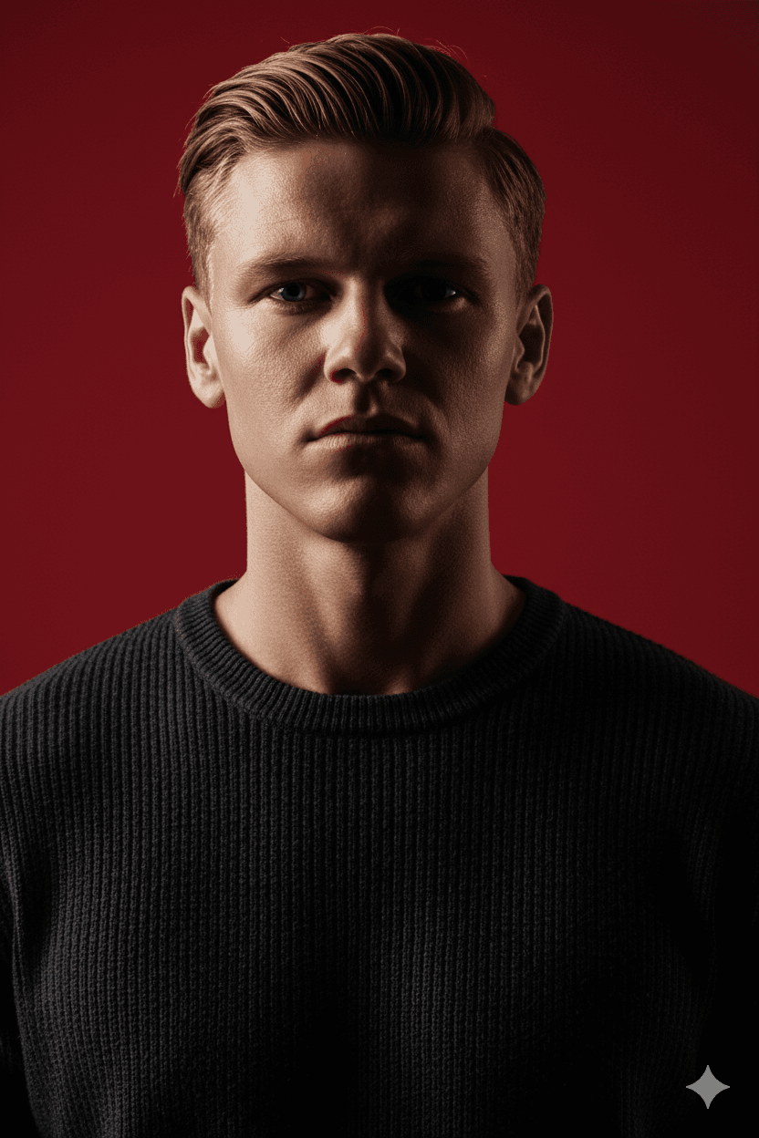 Кинематографичный портрет — промпт для генерации фото нейросетью Nano Banana