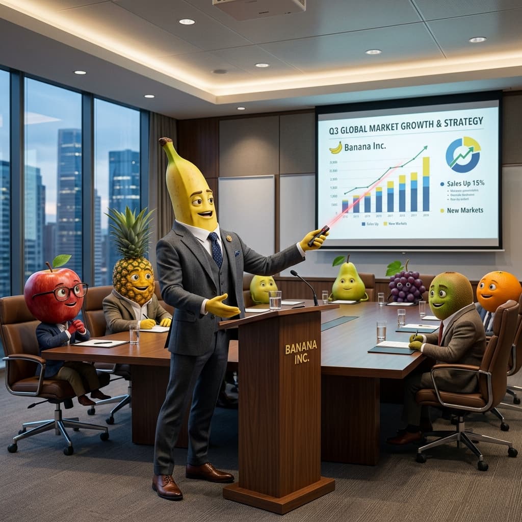 Банан на конференции