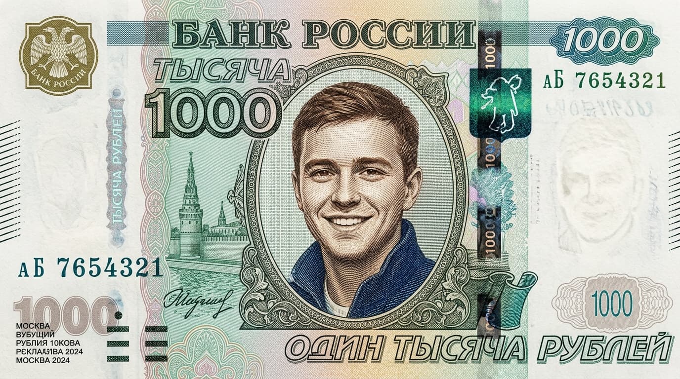 Новая банкнота с портретом