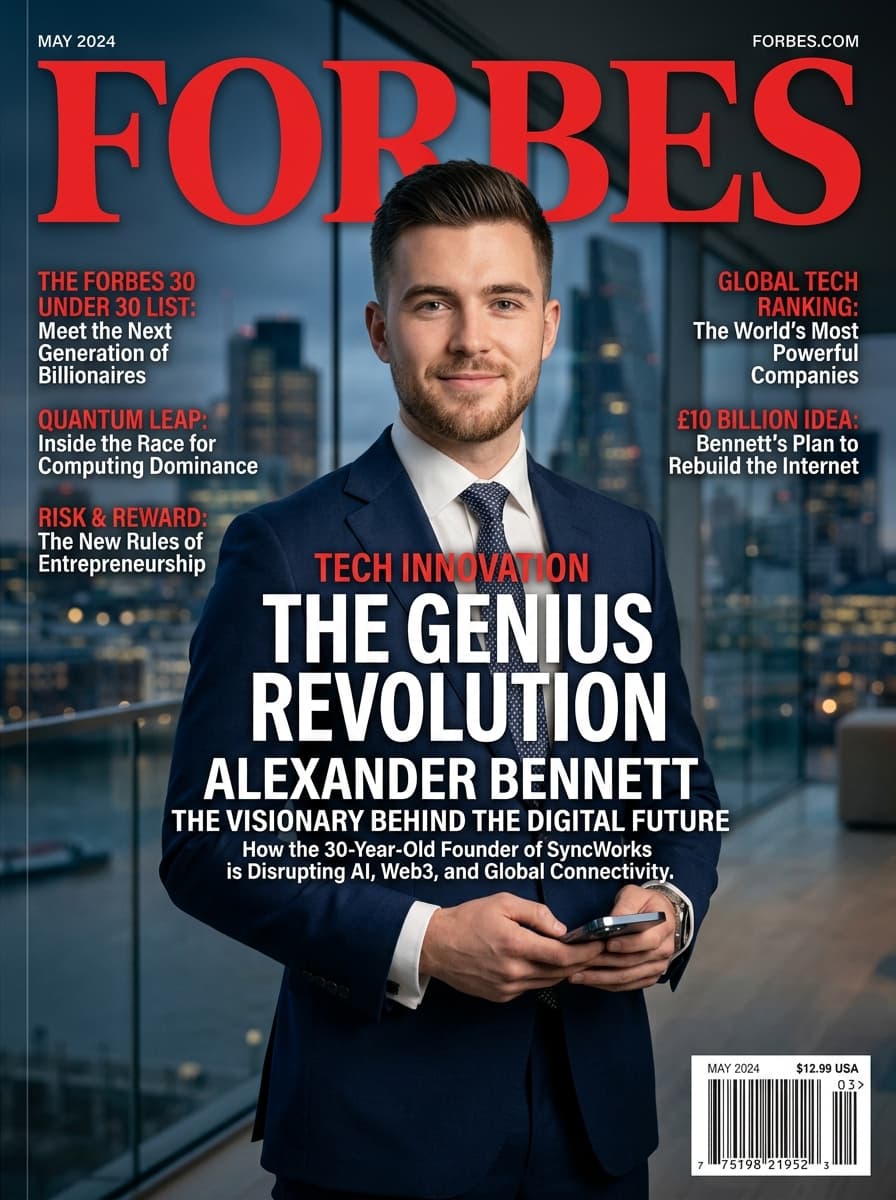На обложке Forbes